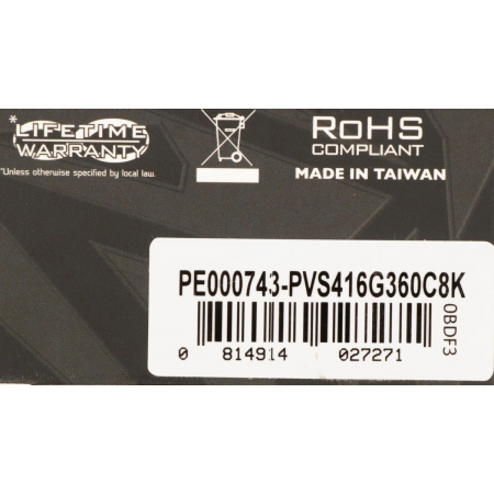 Оперативная память DIMM Patriot Viper 4 Steel DDR4 16Gb PVS416G360C8K (2x8Gb), фото , изображение 5