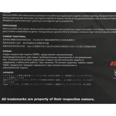 Оперативная память 16Gb DDR4 3200MHz Patriot Viper Steel RGB (PVSR416G320C8K) (2x8Gb KIT), фото , изображение 14