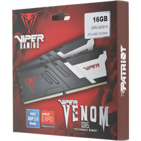 Оперативная память DIMM Patriot Viper Venom DDR5 16Gb PVV516G560C40K (2x8Gb), фото , изображение 5