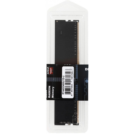 Оперативная память DIMM AMD DDR4 4Gb R744G2400U1S-U, фото , изображение 8 Оперативная память DIMM AMD DDR4 4Gb R744G2400U1S-U, фото , изображение 8