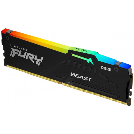 Оперативная память DIMM Kingston FURY Beast Black AMD RGB DDR5 32Gb KF560C36BBEA-32, фото , изображение 2