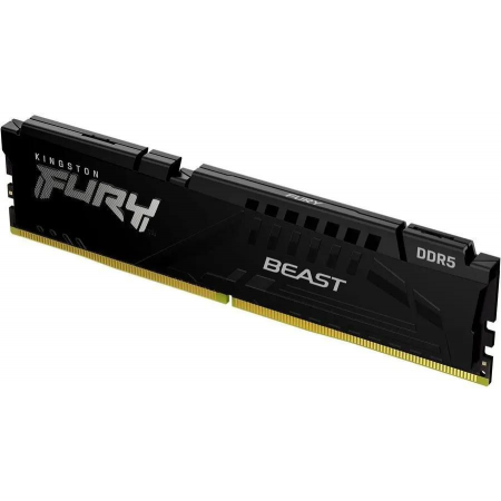 Память DDR5 8GB 5600MHz Kingston KF556C36BBE-8 Fury Beast Black RTL PC5-44800 CL36 DIMM 288-pin 1.25В Ret, фото , изображение 2 Память DDR5 8GB 5600MHz Kingston KF556C36BBE-8 Fury Beast Black RTL PC5-44800 CL36 DIMM 288-pin 1.25В Ret, фото , изображение 2