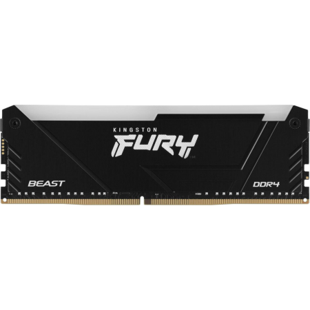 Оперативная память Kingston 16GB DDR4 3600MHz DIMM FURY Beast Black RGB XMP KF436C18BB2A/16 CL18, 1.35V 288-pin Non-ECC, фото , изображение 2