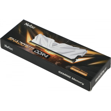 Оперативная память DIMM Netac Shadow II DDR4 8Gb NTSWD4P26SP-08W, фото , изображение 4 Оперативная память DIMM Netac Shadow II DDR4 8Gb NTSWD4P26SP-08W, фото , изображение 4