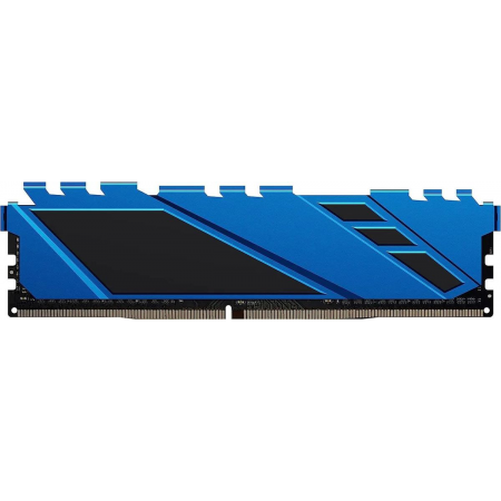 Модуль памяти DDR 4 DIMM 16Gb PC21300, 2666Mhz, Netac Shadow NTSDD4P26SP-16B   C19 Blue, с радиатором, фото , изображение 2