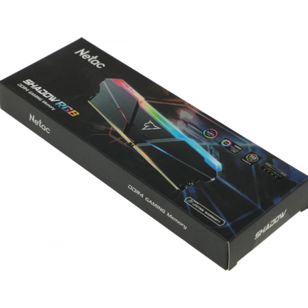 Оперативная память DIMM Netac Shadow RGB DDR4 8Gb NTSRD4P32SP-08E, фото , изображение 5 Оперативная память DIMM Netac Shadow RGB DDR4 8Gb NTSRD4P32SP-08E, фото , изображение 5