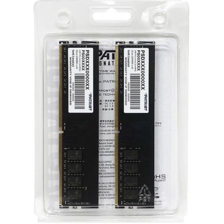Оперативная память DIMM Patriot Signature Line DDR4 16Gb PSD416G2666K (2x8Gb), фото , изображение 6