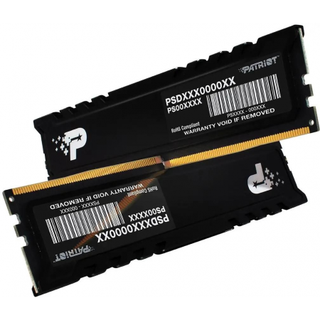Память DDR5 2x16GB 4800MHz Patriot PSP532G4800KH1 Signature Premium RTL PC5-38400 CL40 DIMM 288-pin 1.1В kit single rank с радиатором Ret, фото , изображение 3