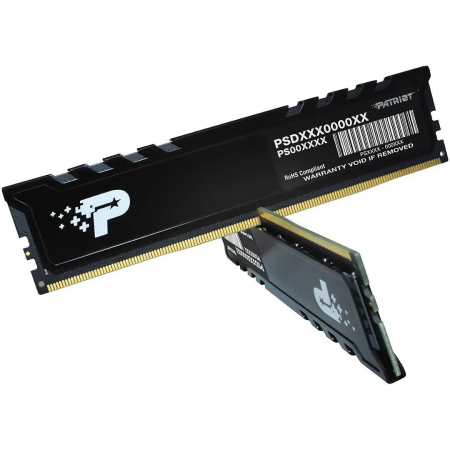 Память DDR5 2x16GB 4800MHz Patriot PSP532G4800KH1 Signature Premium RTL PC5-38400 CL40 DIMM 288-pin 1.1В kit single rank с радиатором Ret, фото , изображение 5
