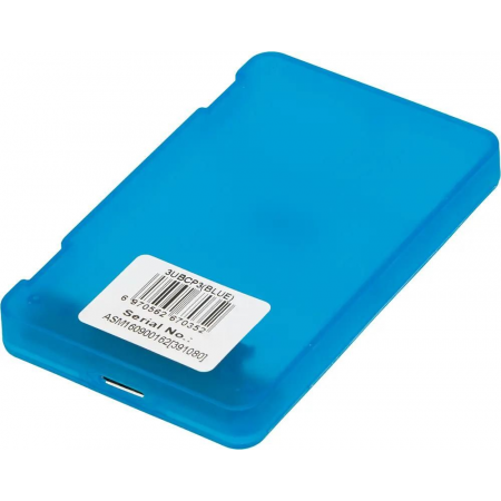 2.5" Внешний бокс AgeStar 3UBCP3 синий, фото , изображение 2