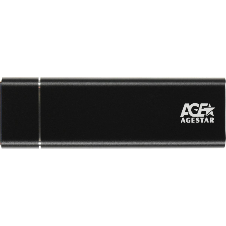 Корпус для SSD AGESTAR 3UBNF5C черный, фото , изображение 2