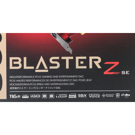 Звуковая карта Creative PCI-E Sound Blaster Z SE (Sound Core3D) 5.1 Ret, фото , изображение 10