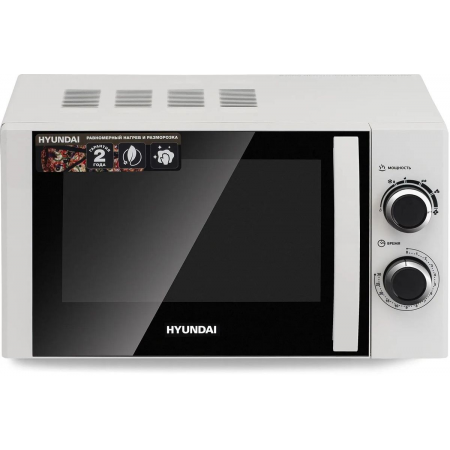 Микроволновая Печь Hyundai HYM-M2043 20л. 700Вт белый/черный, фото 