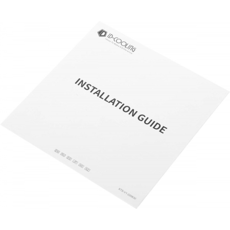 Кулер ID-COOLING SE-224-XTS LGA1700/1200/115X/AM5/AM4 (10шт/кор, TDP 220W, PWM, 4 тепл.трубки прямого контакта, FAN 120mm) RET, фото , изображение 12