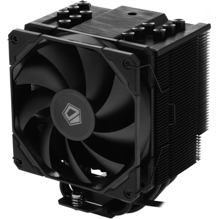 Кулер ID-COOLING SE-226-XT BLACK LGA1700/1200/115X/AM4 (8шт/кор, TDP 250W, PWM, 6 тепл.трубкок  + медная база, FAN 120mm, черный) RET, фото 