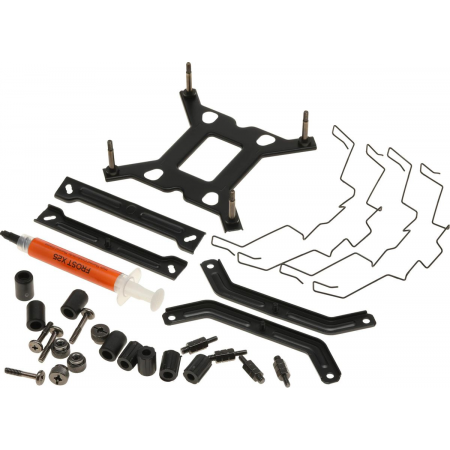 Кулер ID-COOLING SE-226-XT BLACK LGA1700/1200/115X/AM4 (8шт/кор, TDP 250W, PWM, 6 тепл.трубкок  + медная база, FAN 120mm, черный) RET, фото , изображение 8