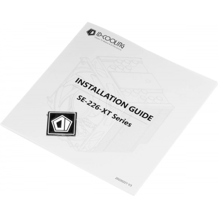 Кулер ID-COOLING SE-226-XT BLACK LGA1700/1200/115X/AM4 (8шт/кор, TDP 250W, PWM, 6 тепл.трубкок  + медная база, FAN 120mm, черный) RET, фото , изображение 9