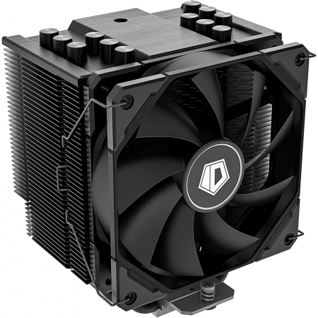 Кулер ID-COOLING SE-226-XT BLACK LGA1700/1200/115X/AM4 (8шт/кор, TDP 250W, PWM, 6 тепл.трубкок  + медная база, FAN 120mm, черный) RET, фото 