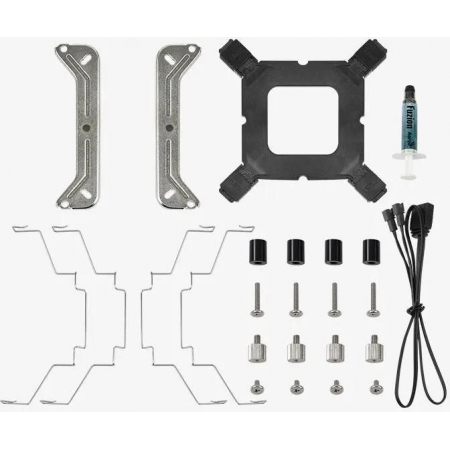 Вентилятор для процессора AeroCool Rime 4 (230W/ARGB/PWM/Intel 115X/1200/1700/2011/2066 /AMD/Heat pipe 6mm x4), фото , изображение 5