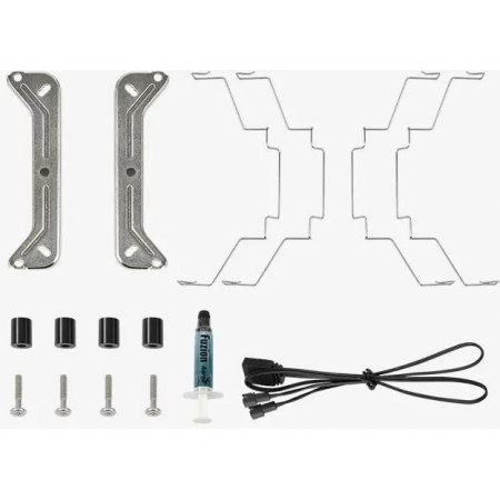 Вентилятор для процессора AeroCool Rime 4 (230W/ARGB/PWM/Intel 115X/1200/1700/2011/2066 /AMD/Heat pipe 6mm x4), фото , изображение 6