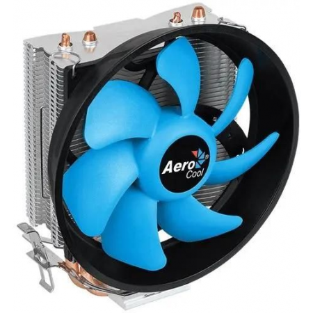 Кулер CPU Aerocool Verkho 2 Plus (универсальный, 115W, 18-27 dB, 1000-2000 rpm, 120мм, 4pin, медь+алюминий) RTL, фото 