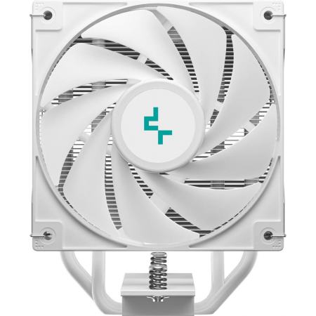 Кулер DEEPCOOL AG400 DIGITAL WH ARGB LGA1700/1200/115X/AM5/AM4 (9шт/кор, TDP 220W, PWM, ARGB Fan 120mm, 4 тепл. трубки, белый) RET, фото , изображение 4