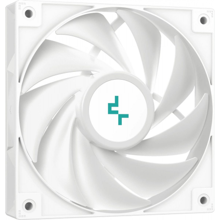 Кулер DEEPCOOL AG400 DIGITAL WH ARGB LGA1700/1200/115X/AM5/AM4 (9шт/кор, TDP 220W, PWM, ARGB Fan 120mm, 4 тепл. трубки, белый) RET, фото , изображение 8