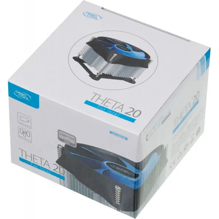 Устройство охлаждения(кулер) Deepcool THETA 20 Soc-1151/1200 3-pin 30dB Al 95W 376gr Ret, фото , изображение 6