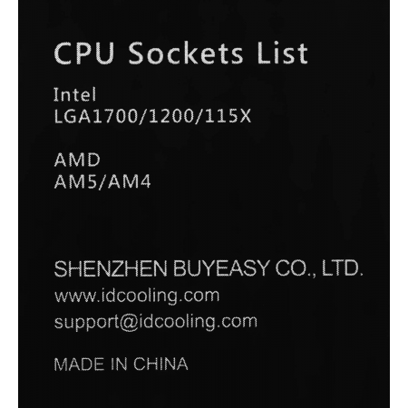 Кулер ID-COOLING DK-03 RAINBOW LGA1200/115X/775/AM4/AM3/+/AM2/+/FM2/+/FM1 (36шт/кор, TDP 100W, PWM, FAN 120mm, Dynamic Multi-Color LED) RET, фото , изображение 11