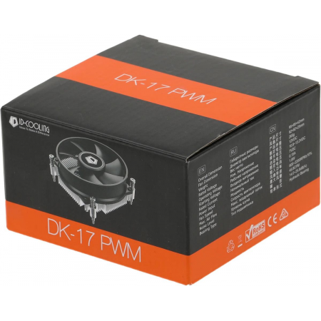 CPU COOLER ID-Cooling DK-17 PWM LGA1700 низкопрофильный высота 42mm, фото , изображение 4