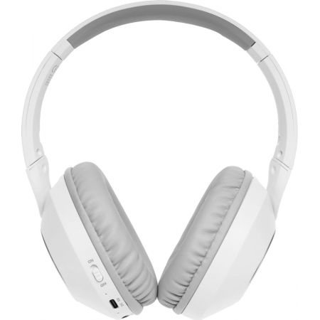 Наушники накладные A4Tech 2Drumtek BH300 белый/серый беспроводные bluetooth оголовье (BH300 GRAYISH WHITE), фото , изображение 2