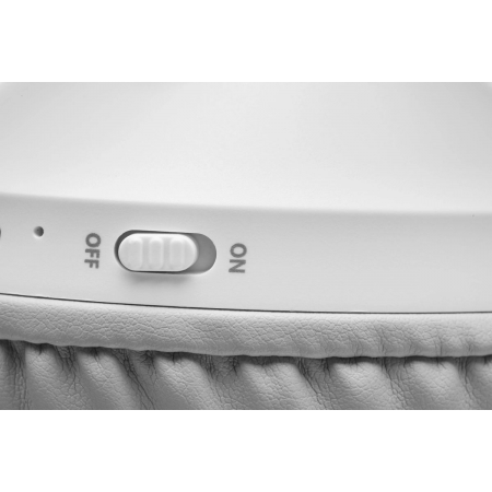 Наушники накладные A4Tech 2Drumtek BH300 белый/серый беспроводные bluetooth оголовье (BH300 GRAYISH WHITE), фото , изображение 8