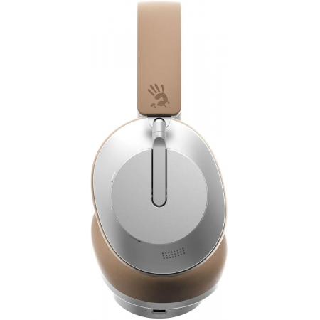 Наушники накладные A4Tech Bloody MH390 хаки беспроводные bluetooth оголовье, фото , изображение 2