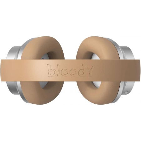 Наушники накладные A4Tech Bloody MH390 хаки беспроводные bluetooth оголовье, фото , изображение 7