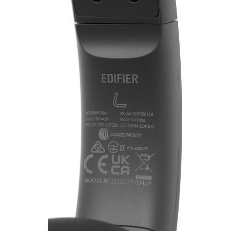 Гарнитура накладные Edifier W820NB PLUS серый беспроводные bluetooth оголовье, фото , изображение 15