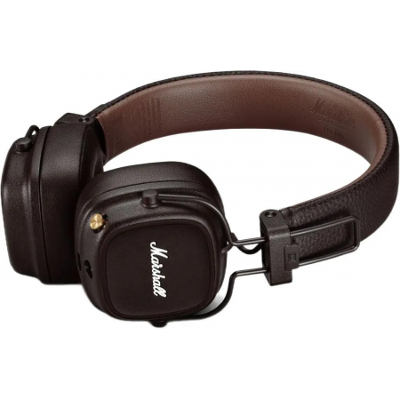 Наушники накладные беспроводные Marshall MAJOR IV коричневые, фото , изображение 2