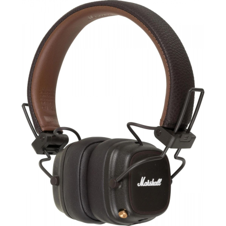 Наушники накладные беспроводные Marshall MAJOR IV коричневые, фото , изображение 9
