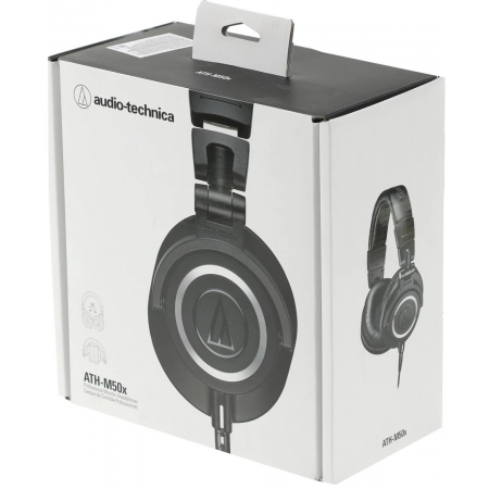 Наушники мониторные Audio-Technica ATH-M50X 1.2м черный проводные оголовье (15117007), фото , изображение 21