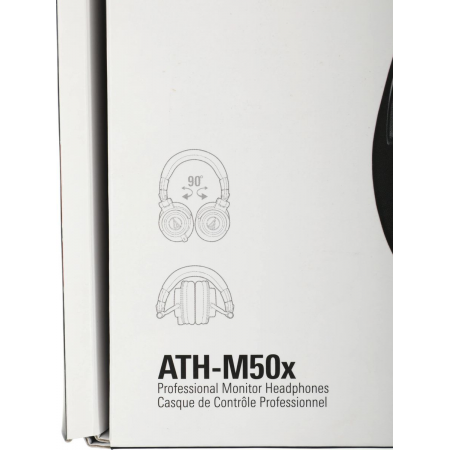 Наушники мониторные Audio-Technica ATH-M50X 1.2м черный проводные оголовье (15117007), фото , изображение 22