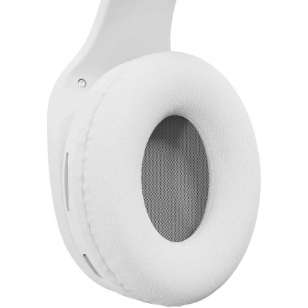 Гарнитура накладные Digma BT-17 белый/белый беспроводные bluetooth оголовье (BT17W), фото , изображение 5