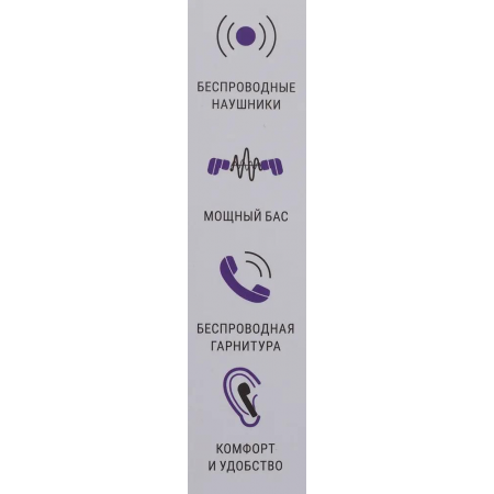 УЦ Беспроводные наушники HIPER TWS Labr Черный, фото , изображение 15