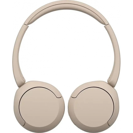 Наушники накладные Sony WH-CH520 бежевый беспроводные bluetooth оголовье (WH-CH520/C), фото , изображение 6