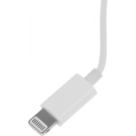 Наушники + микрофон HOCO L7 Plus/ Кнопки управ. и громкости/ Bluetooth 5.0/ 1.2м/ Lightning/ White, фото , изображение 3