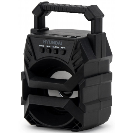 Колонка порт. Hyundai H-PS1000 черный 9W 1.0 BT/USB 10м 500mAh, фото , изображение 16