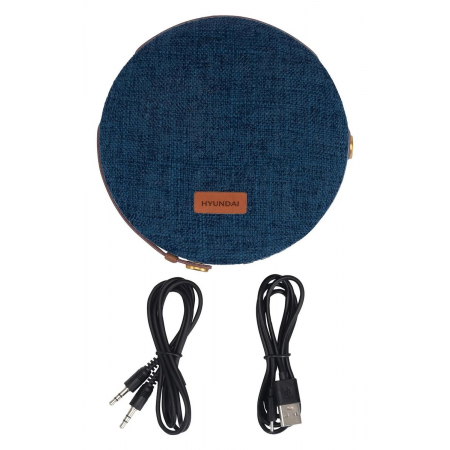 Колонка порт. Hyundai H-PAC520 синий, фото , изображение 6