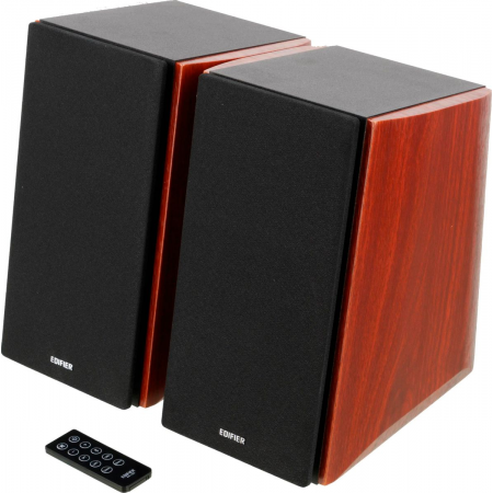 Колонки Edifier R2000DB 2.0 темное дерево 120Вт BT, фото 