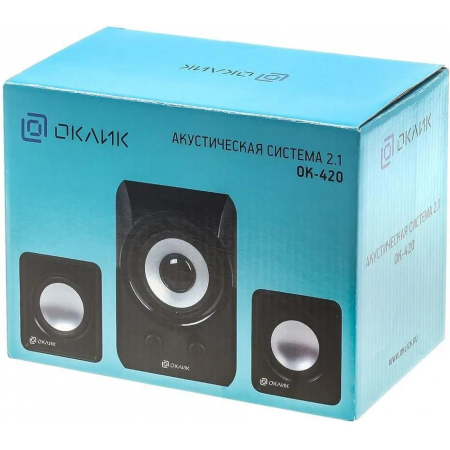 Колонки Oklick OK-420 Black, фото , изображение 9