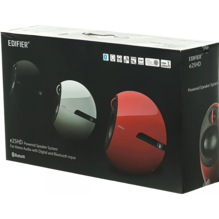 Колонки Edifier E25HD Black (2.0,74Вт RMS,Bluetooth v4,пульт ДУ), фото , изображение 12