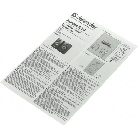Колонки Defender Aurora S20 Black (65419), фото , изображение 11