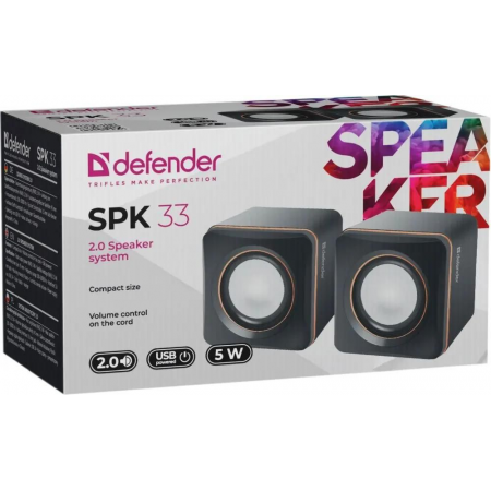 Колонки Defender SPK 33 Black (65633), фото , изображение 2